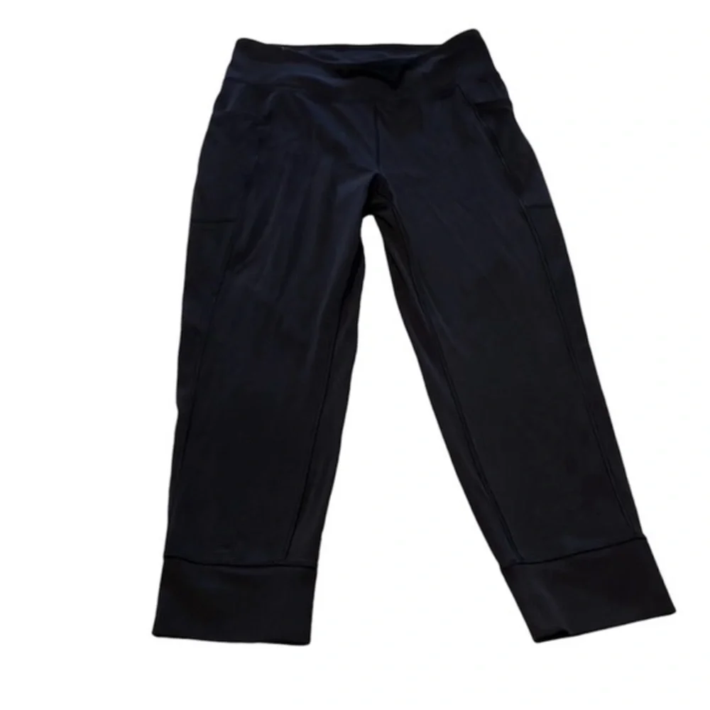 Ivivva Girls Black Capri Leggings Size 14